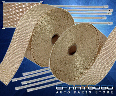 30 Foot Turbo Header Induction Piping Heat Wrap Cover +z Aac