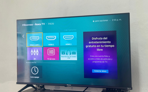Hisense Pantalla 40 Pulgadas Fhd Smart Roku Tv 40h4030f (Usado)