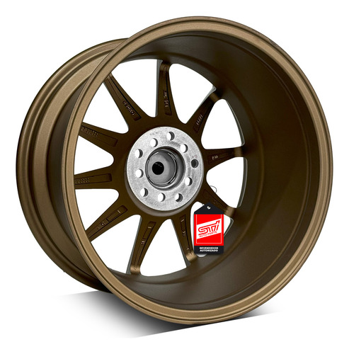 Jogo Roda Xxr 527 Aro 17x9 5x100 Offset 28 Bronze