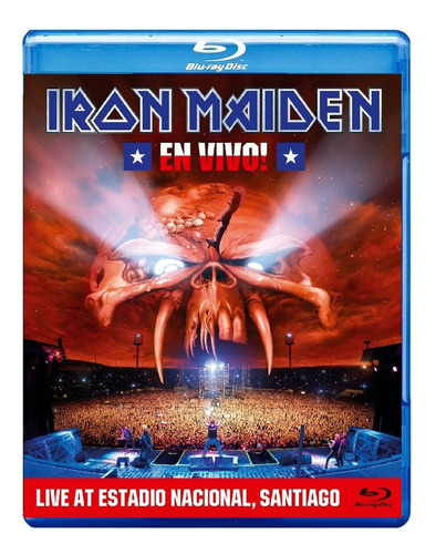 Iron Maiden - En Vivo! [blu-ray] Eua Importado - Lacrado