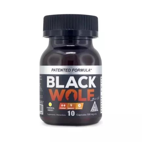 Blinlab Black Wolf  Vigorizante Potencia 10 Caps 500mg Sfn