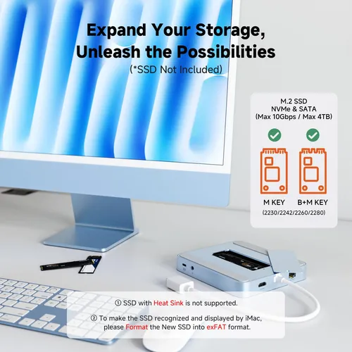 Minisopuru Iexpandmate Ds802pro Concentrador Usb-c Con Hdm