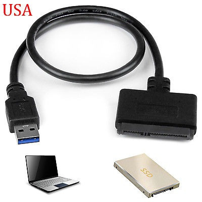 Cable Usb 3.0 A 2.5  Ssd Hdd Sata Hard Drive Adapter Para 7 