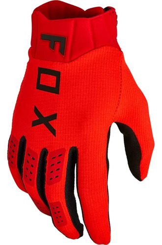 Guantes de motocross Fox Flexair, color rojo, talla S