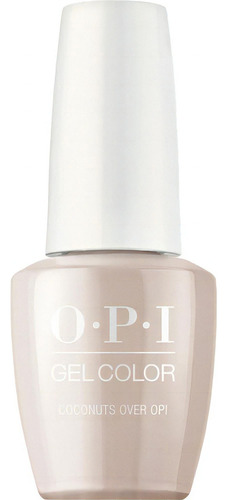 Opi Gelcolor Coconuts Over Opi Semipermanente 15ml Color Coconuts over OPI