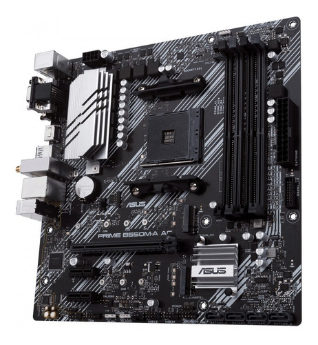 Tarjeta Madre Asus Prime B550m-a Wifi Pcie 4.0 Dual M.2 4x4