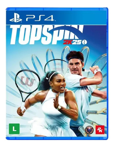 Jogo Topspin 2k25 Ps4 Midia Fisica Playstation Sony