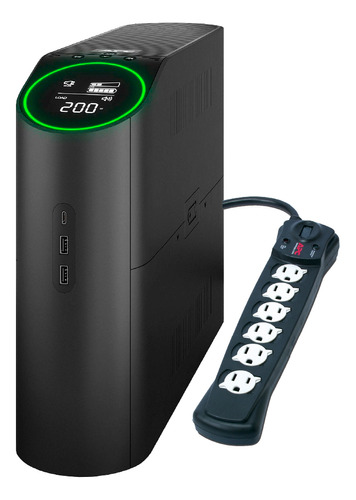 Ups Gamer Apc Bgm1500b-lm 1500va Ps5 Xbox Rgb 10 Tomas 3 Usb