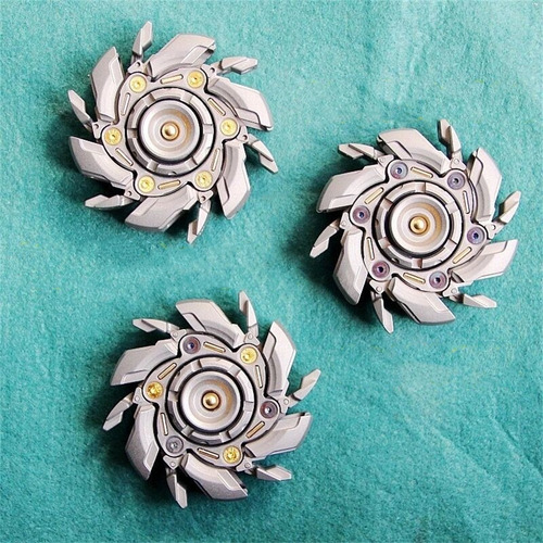 / Edc Metal Spinning Fidget Spinner Para Pessoas Com Tdah