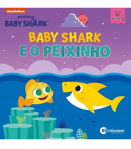 Livro Leitura Baby Shark E O Peixinho
