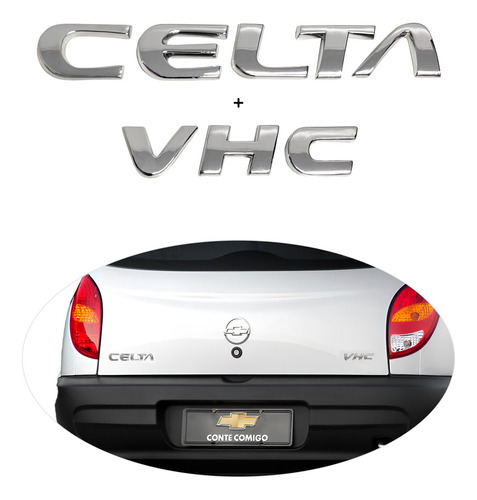 Emblemas Celta E Vhc Mala 2001 2002 2003 2004 2005 2006