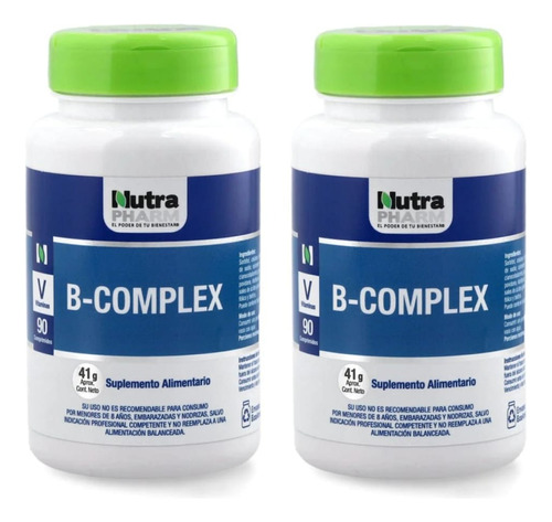 Nutra Pharm B-complex Suplemento Vitamina B