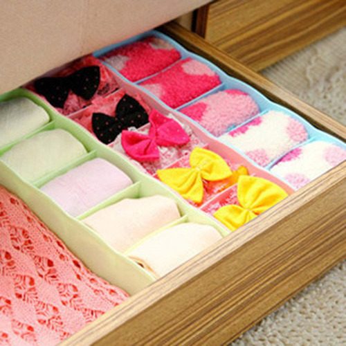 Caja De Almacenamiento Con 5 Rejillas Para Ropa Interior, Pa