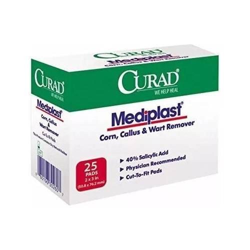 Curad Mediplast Elimina Verrugas Wart Remover, 40% Salicyli