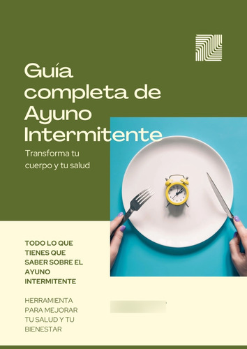 E-book: Guía Completa De Ayuno Intermitente