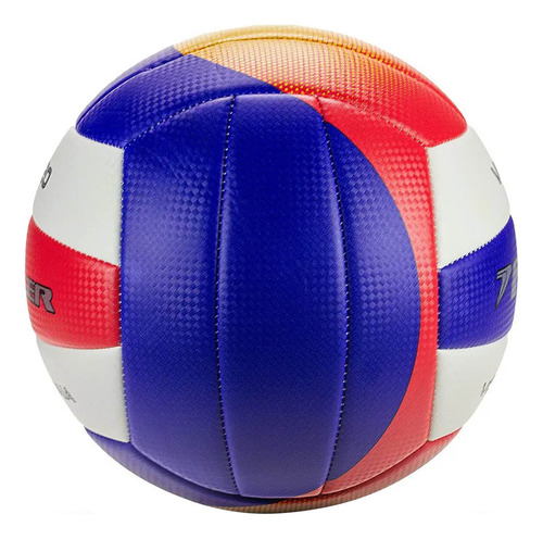Bola De Vôlei De Praia Training Vlt 120 Ii Poker Cor Azul/vermelho