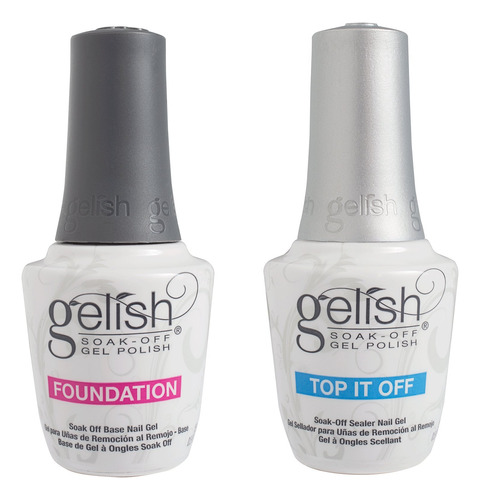 Gelish Dynamic Duo Soak Off Gel Nail Polish - Foundation Bas