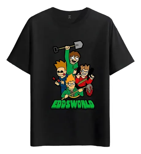 Tshirt Muscle Freaks Eddsworld Estilo Cartoon Fanart | Meses sin interés