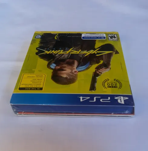 Cyberpunk 2077 Ps4 Físico Nuevo + Mapa + Stcker + Postañes
