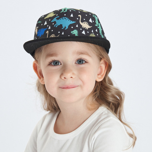 Lindo Sombrero Estampado De Moda Para Niños Al Aire Libre