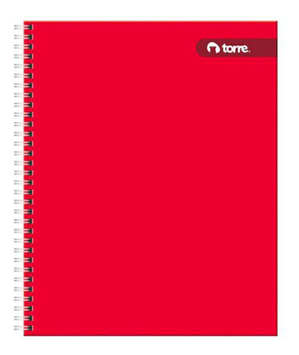 Cuaderno Universitario Torre 7mm 100 Hjs Color Variados