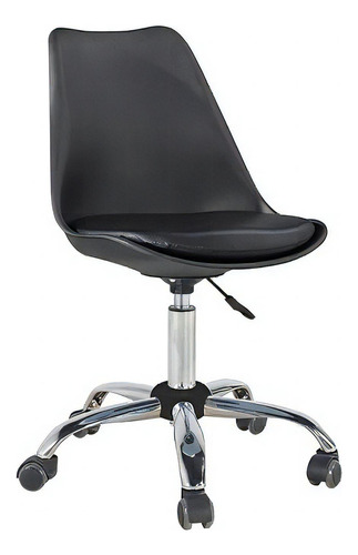 Silla New Office 3 - Negro / Plata