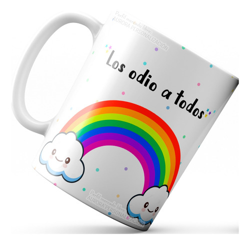 Mug Pocillo Los Odio A Todos 