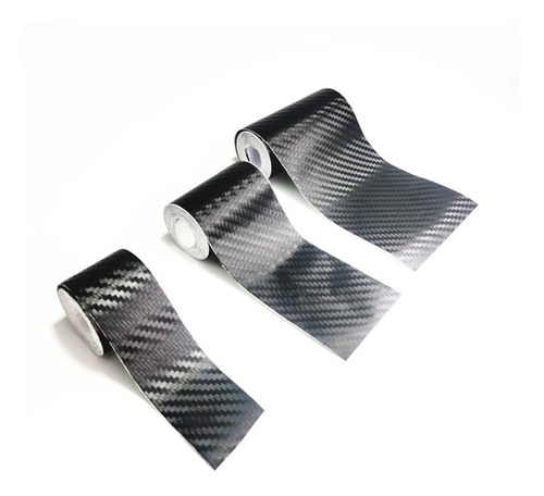 Fita Adesivo Fibra De Carbono Anti Risco Fosco Largura: 3 Cm