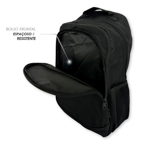 Mochila Para Notebook Tablet Reforçada Versátil Espaçosa