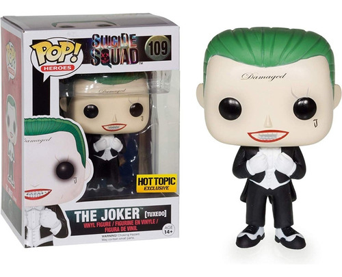 Funko Pop The Joker (tuxedo) 109 Hot Topic Exclusive