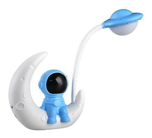 Veladora  Led Recargable Con Usb, Astronauta Varios Colores