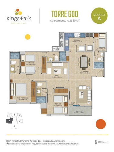 Venta De Apartamento En Kings Park, Condado Del Rey 20-3987