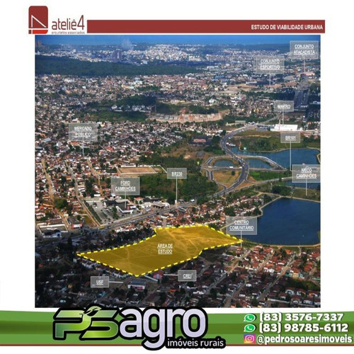 Imagem 3 de 12 de Área À Venda, 61200 M² Por R$ 7.500.000 - - Bairro Jardim Veneza - João Pessoa/pb - Ar0020