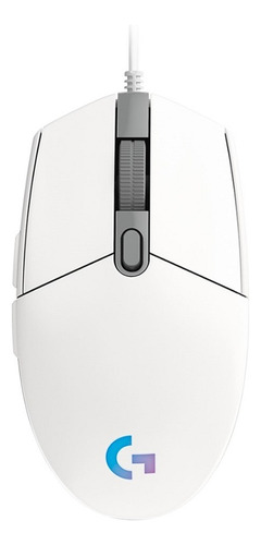 Mouse Gamer Logitech G203 Lightsync Rgb 8000 Dpi Blanco Nnet