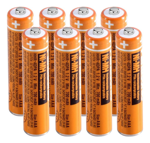 Batería Recargable Aaa Ni-mh 1.2v 700mah Paquete De 4 ...