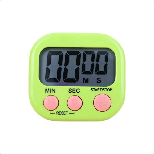 Timer Digital Reloj Cocina Temporizador Programable Alarma