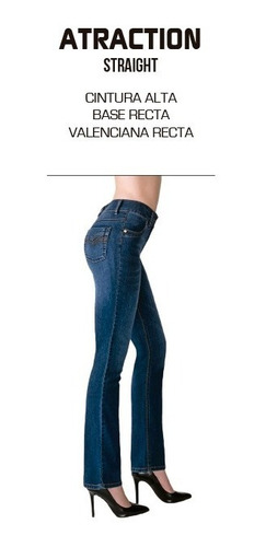 Imagen 5 de 8 de Pantalón Oggi Jeans Dama Mezclilla Atraction