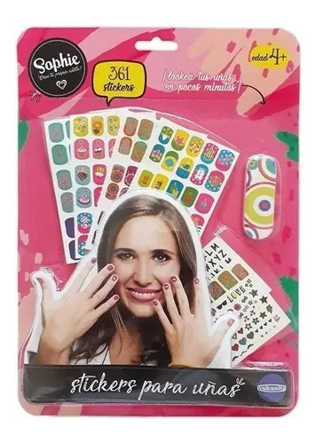 Sophie Stick It Decora Tu Uñas 6385 Vulcanita