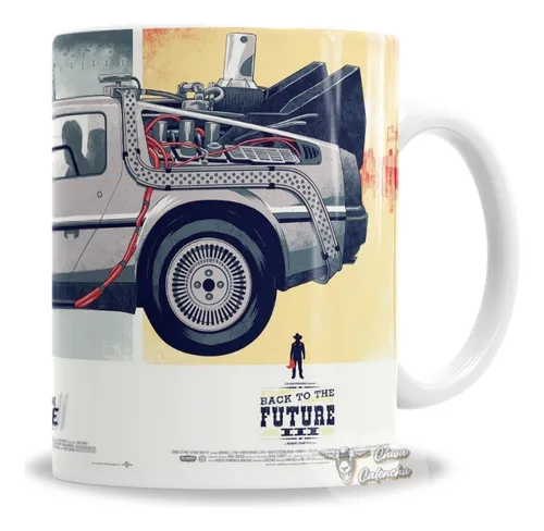comprar Taza De Cerámica Volver Al Futuro Delorean Póster - Con Caja