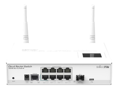 Router Inalambrico Mikrotik Crs109-8g-1s-2hnd-in 8 Giga +sfp