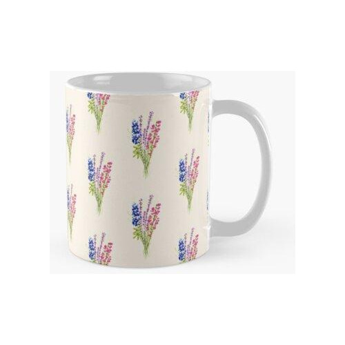 Taza Sutiles Flores Bi Orgullo Calidad Premium