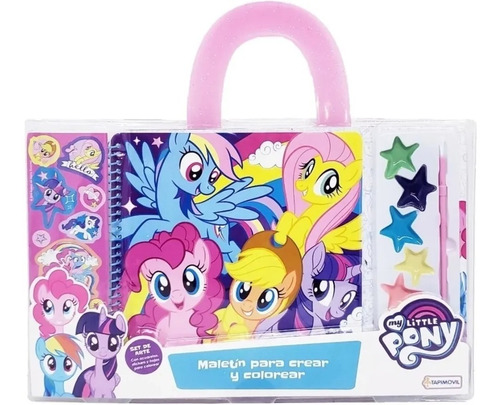 Set De Arte Little Pony Maletin Acuarela Tapi Sharif Express