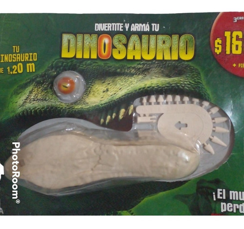 Fascículo + Pieza Para Armar El Dinosaurio T - Rex. N 3