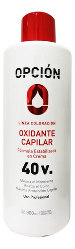 Kit Decolorante Opción  Oxidante Capilar Crema Estabilizada 40 V tono 40 v para cabello