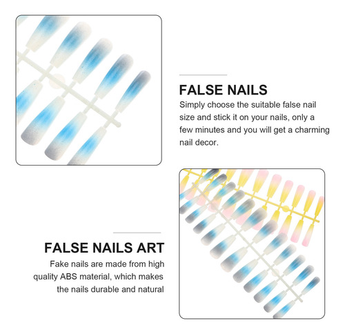 Decoraciones De Uñas Para Colorear Uñas Postizas Para Niña,