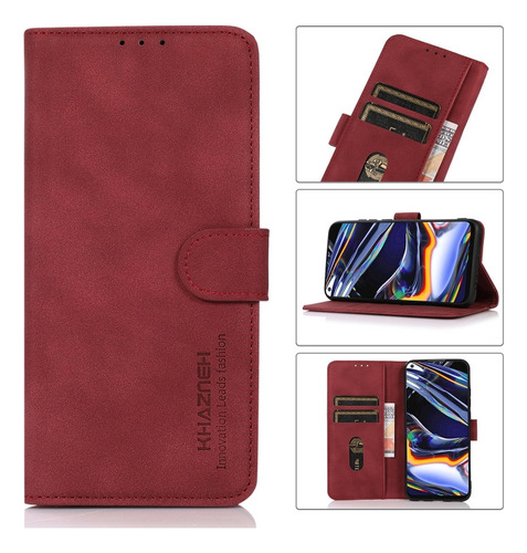 Funda Con Textura Roja Mate For Nokia G50 5g