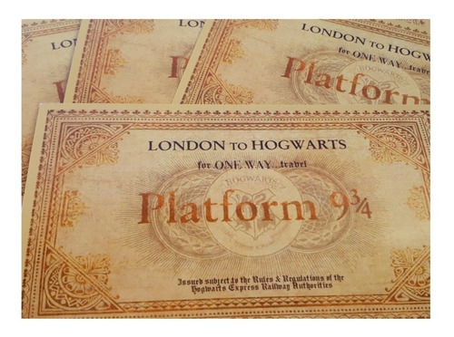 Carta Hogwarts Personalizada+boleto+mapa+sello Harry Potter