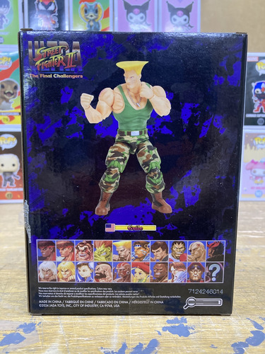 Guile Street Fighter Ii The World Warrior Jada Toys Original