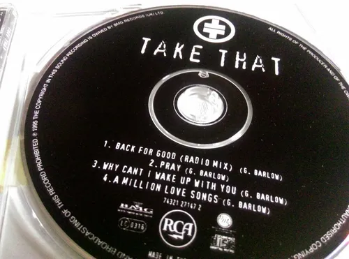 3 Cds Single -take That. Ljp (Usado)