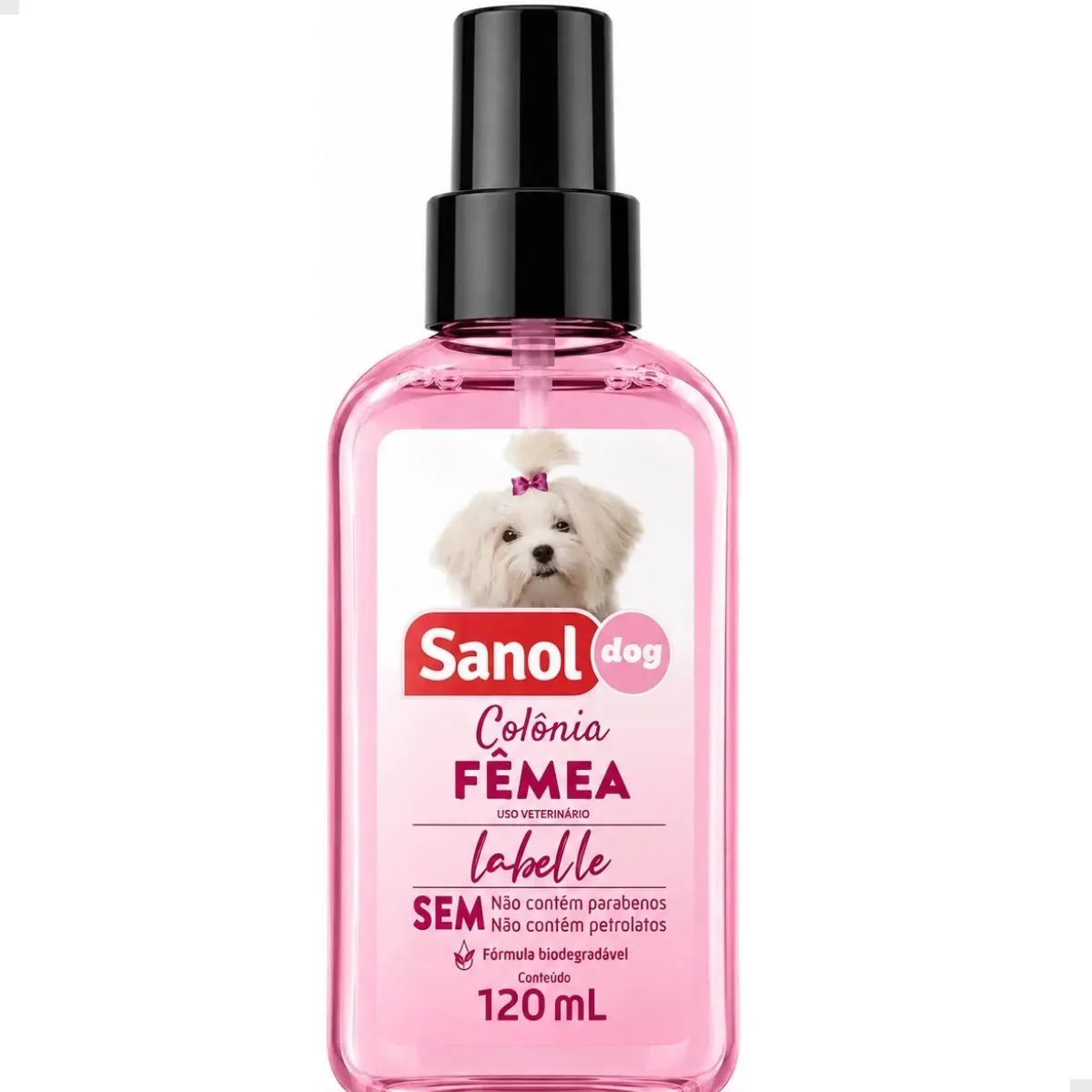 Sanol colonia la pet vie 120ml perfume red flowers belle